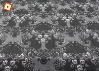 150GSM Polyester Pongee Fabric Tie Βαμμένο εμπριμέ ματ στημόνι πλεκτό Προσαρμοσμένο λογότυπο