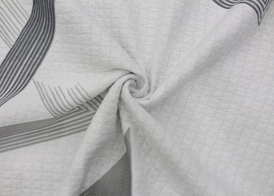Αναπνεύσιμο πλεκτό ύφασμα 230CM πολυεστέρα Jacquard ύφασμα στρωμάτων
