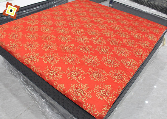 Εταιρεία χονδρικής πώλησης 100 Polyester Mattress Quilting Fabric Tricot fabric mattress fabric