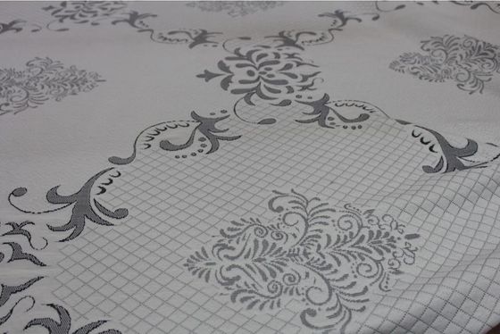 Jacquard τεντωμάτων πλάτους 300gsm 2.4m πλέκοντας ύφασμα για τον προστάτη στρωμάτων