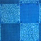 Ανοικτό μπλε ύφασμα πολυεστέρα απόδειξης ακαριών σκόνης, Jacquard 38g/M2 ύφασμα στρωμάτων