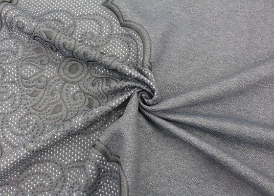 Το βασιλικό σχέδιο έπλεξε το Double-Sided Jacquard φιλικό αναπνεύσιμο ύφασμα δερμάτων μαξιλαριών στρωμάτων