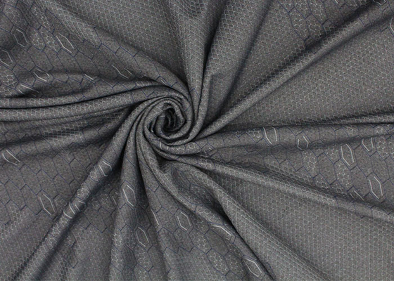 260gsm να γεμίσει στρωμάτων Jacquard λινού υφάσματος γκρίζο πλεκτό πολυεστέρας προστατευτικό ύφασμα