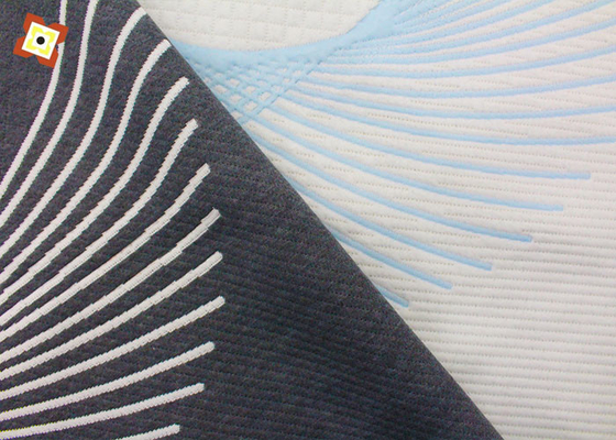 500g πλεκτό Jacquard κρύο μετάξι ινών μπαμπού υφάσματος μαξιλαριών μαξιλαριών στρωμάτων υφασμάτων