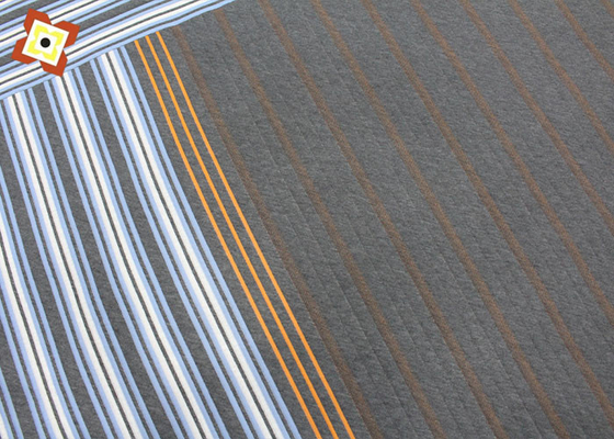 Πλεκτό ίνα Jacquard πολυεστέρα μπαμπού γεμισμένο ύφασμα ύφασμα στρωμάτων
