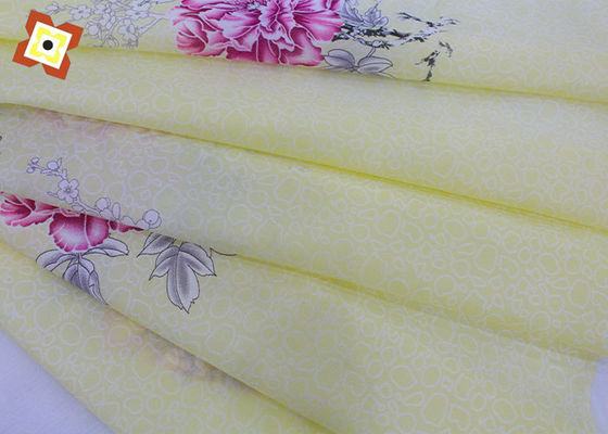 Τυπωμένο το συνήθεια βουρτσισμένο ύφασμα Microfiber πολυεστέρα συρρικνώνεται ανθεκτικό